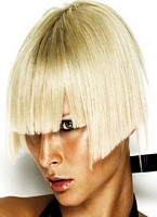 galeria fryzur - krótkie fryzury blond