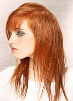 kategoria rude fryzury długie cieniowane